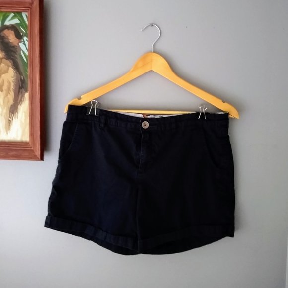 TWIK Black Cargo Shorts, Size 9 (fits Medium) - Picture 1 of 9